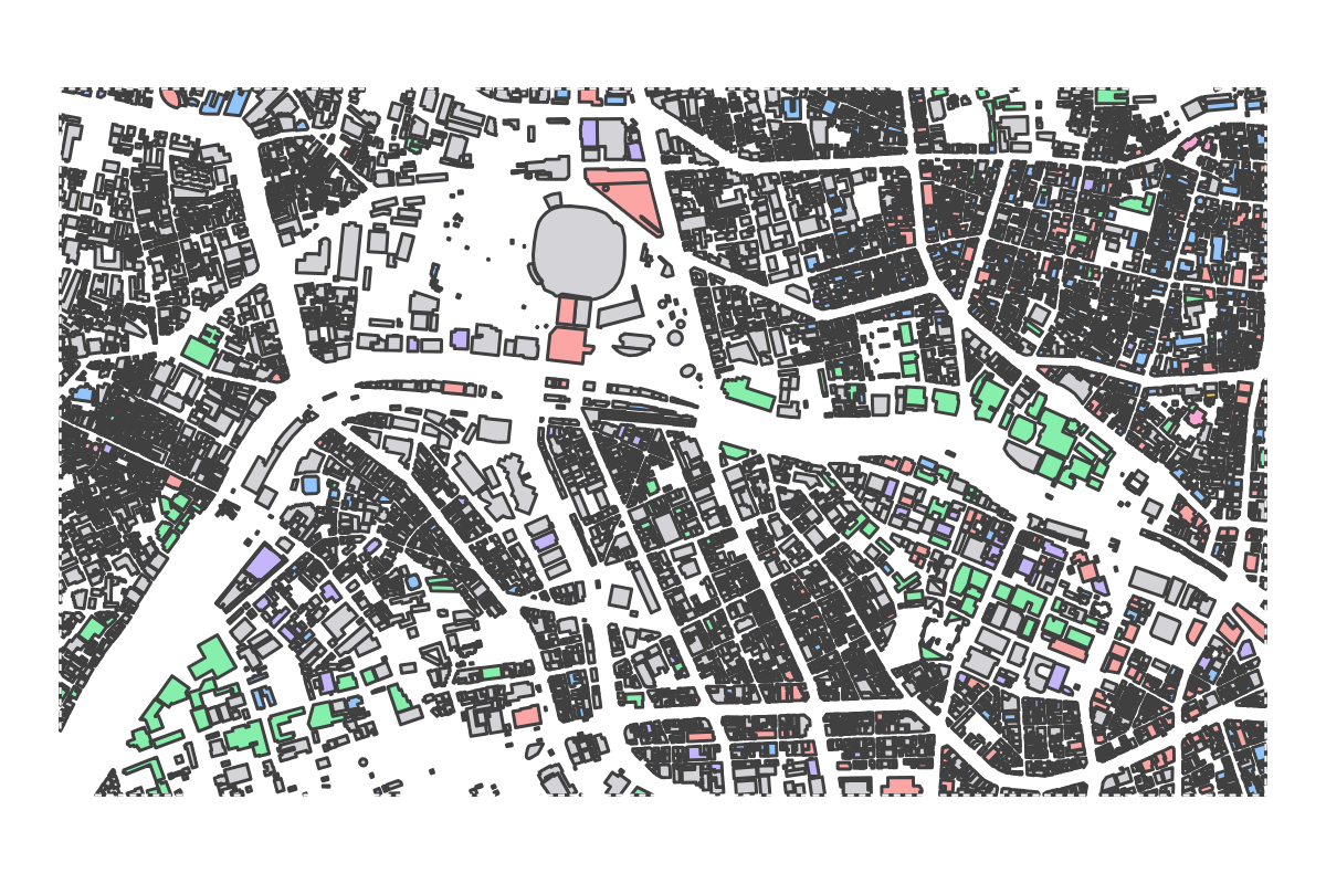 Program breakdown map