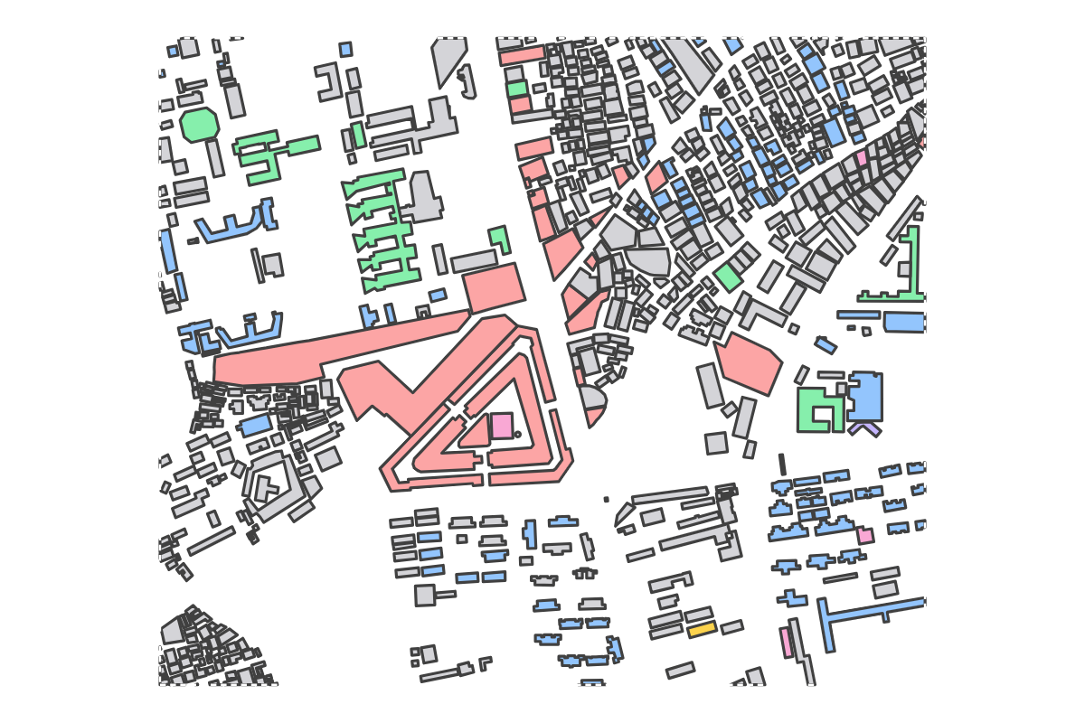 Program breakdown map