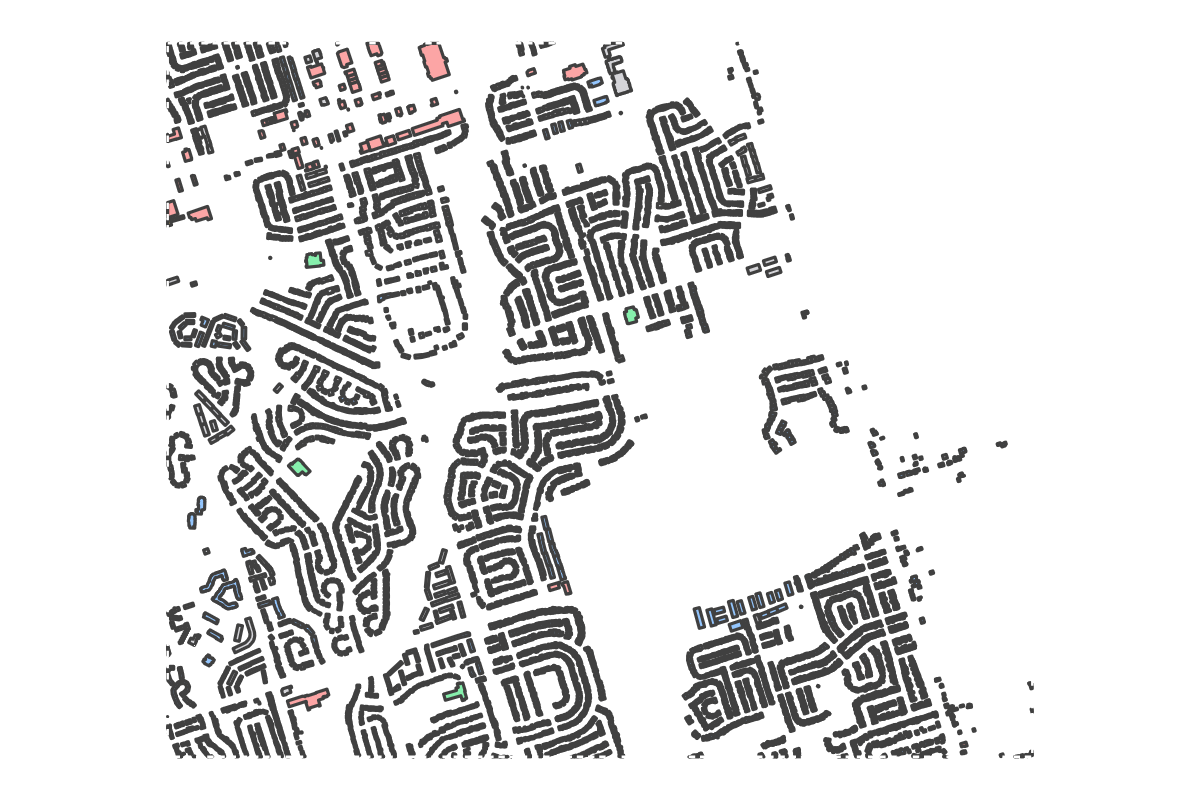 Program breakdown map