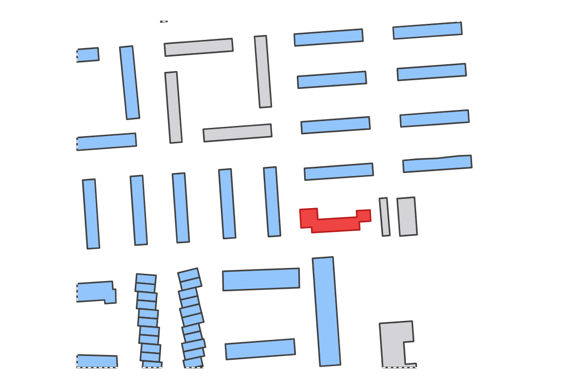 Program breakdown map