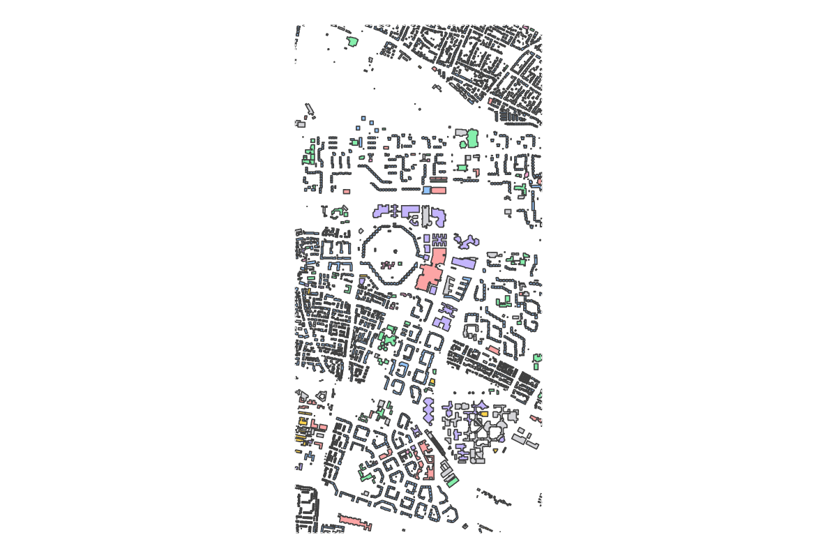 Program breakdown map