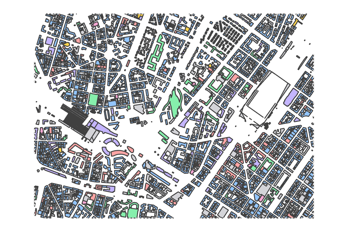 Program breakdown map