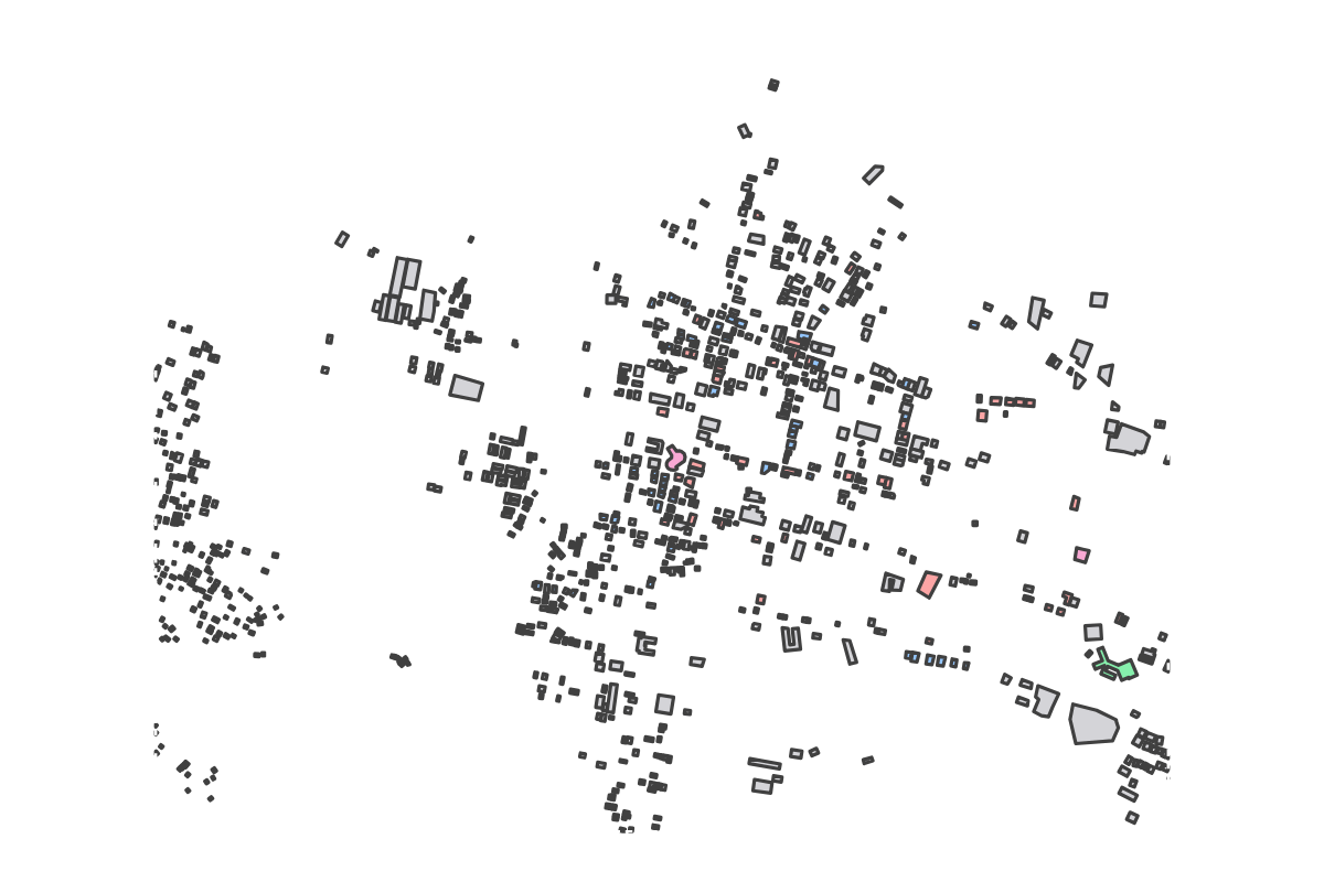 Program breakdown map