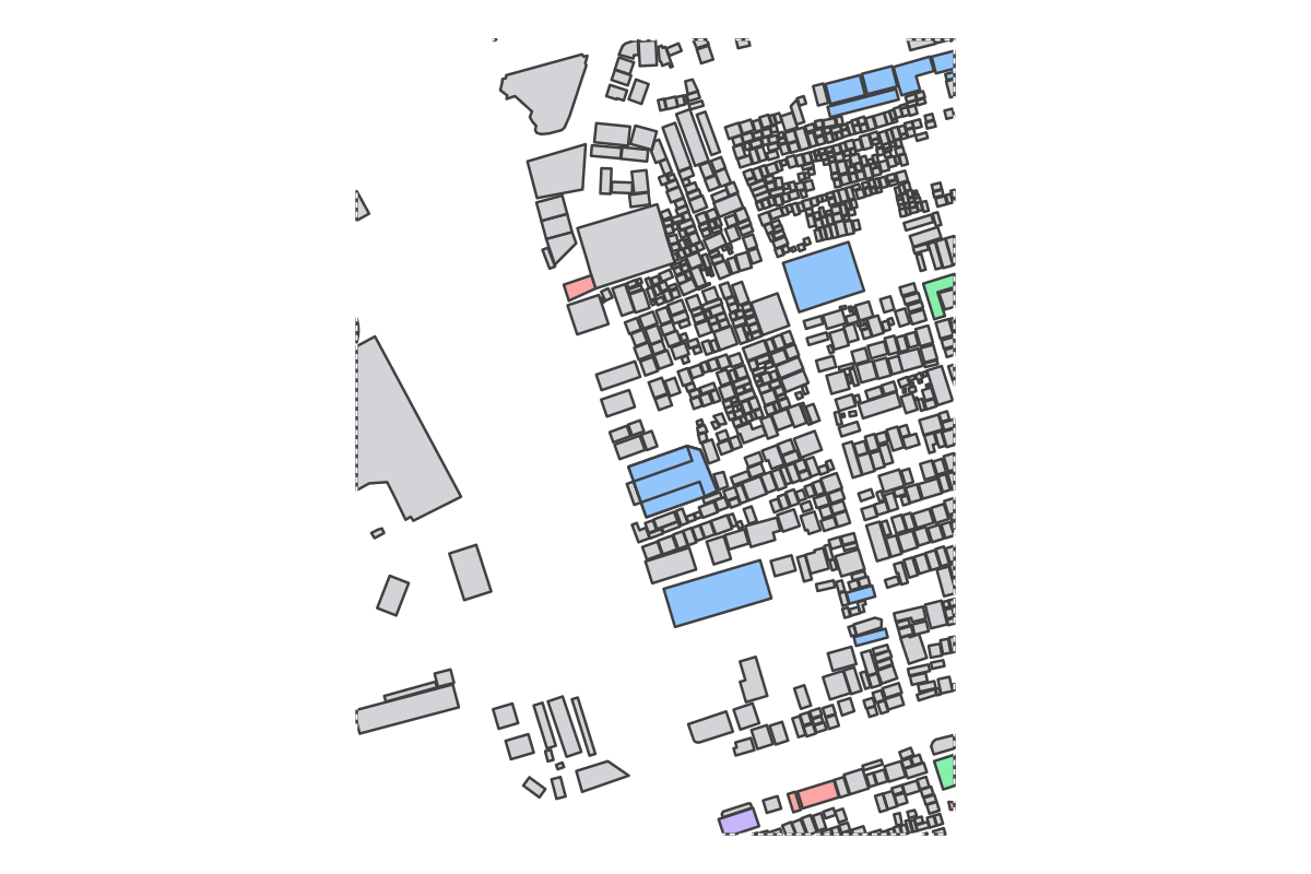 Program breakdown map