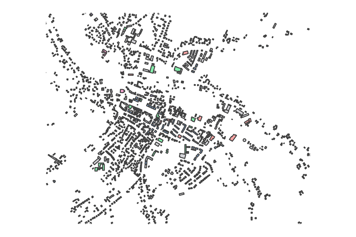 Program breakdown map