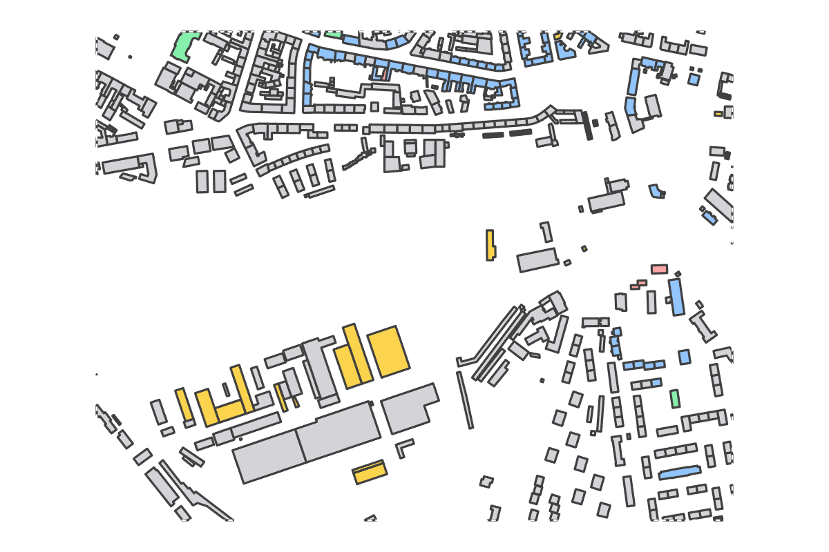 Program breakdown map