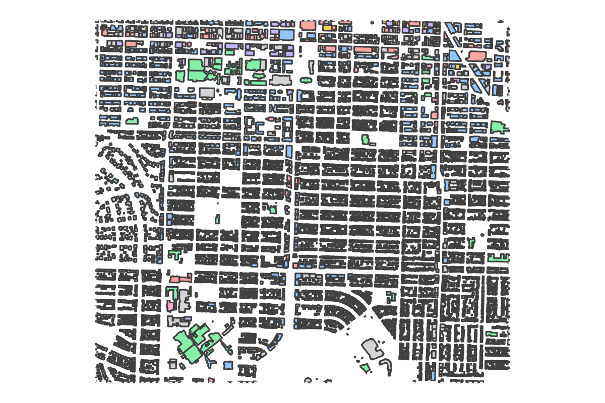 Program breakdown map