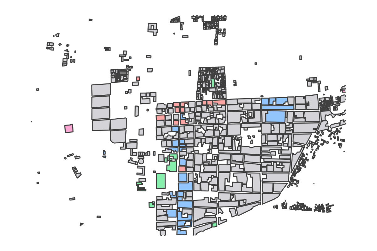 Program breakdown map