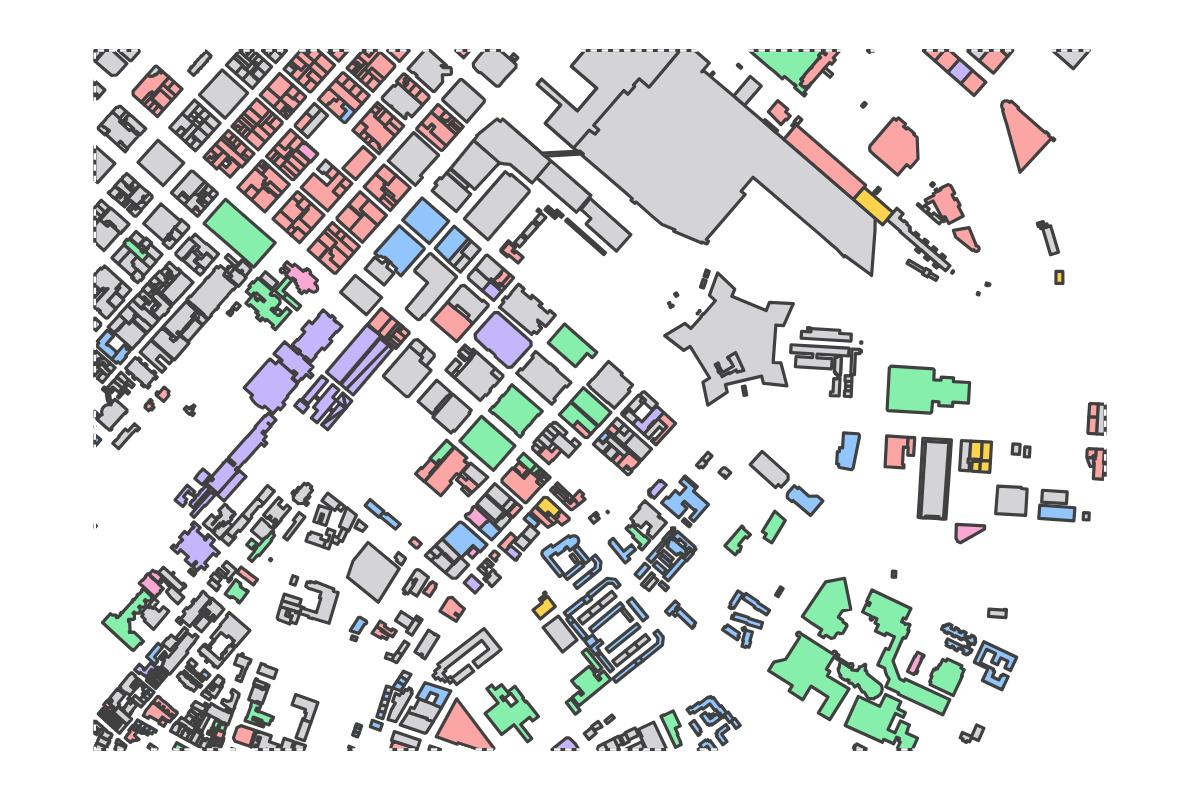Program breakdown map