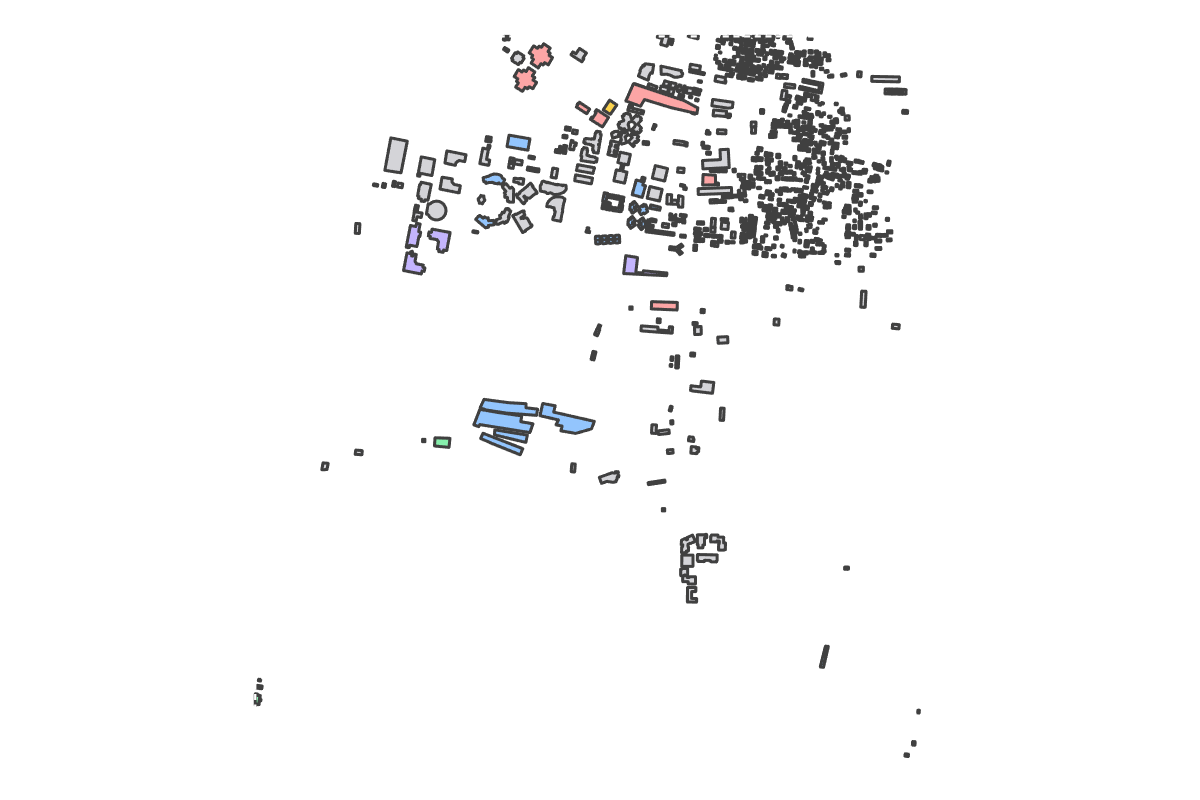 Program breakdown map