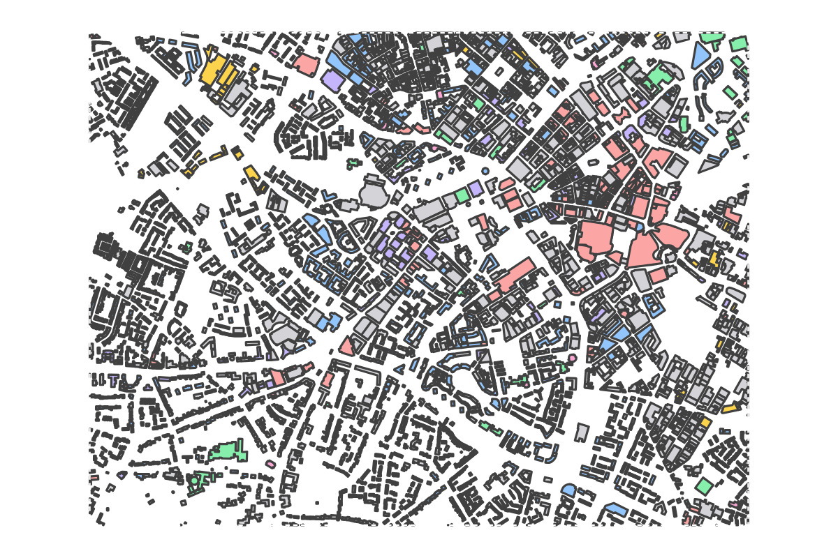 Program breakdown map