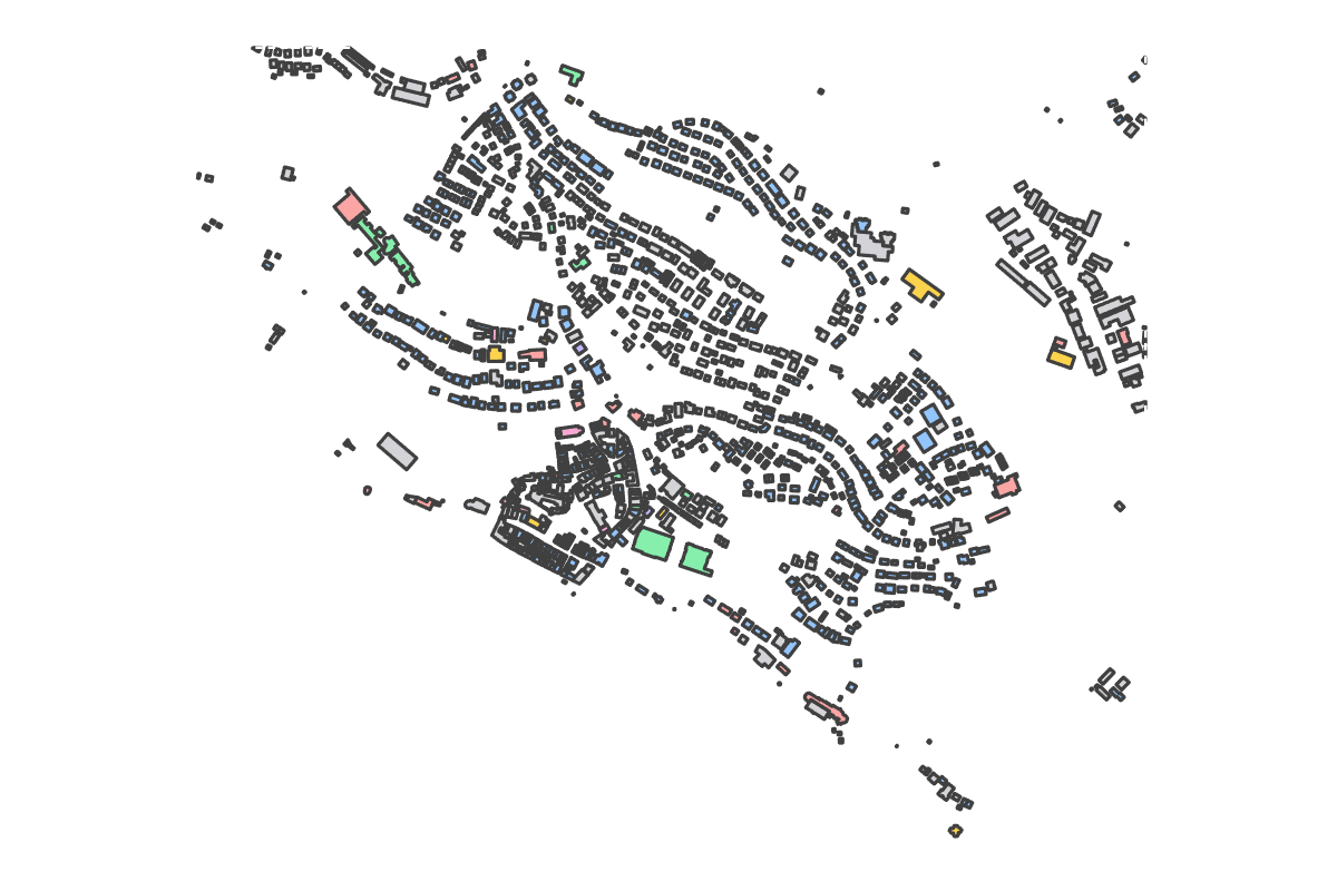 Program breakdown map