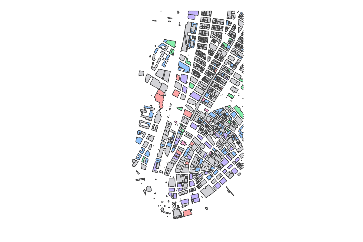 Program breakdown map