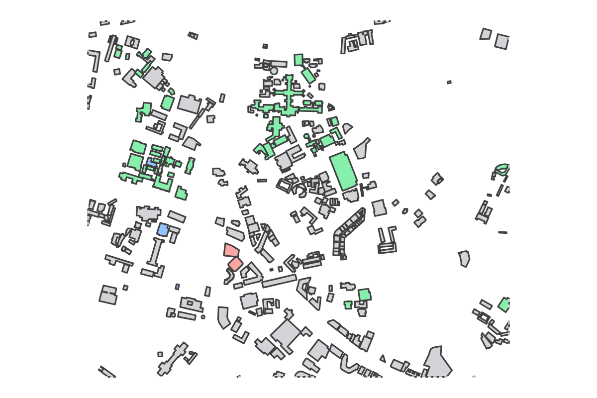 Program breakdown map