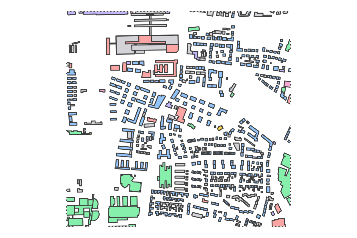Program breakdown map