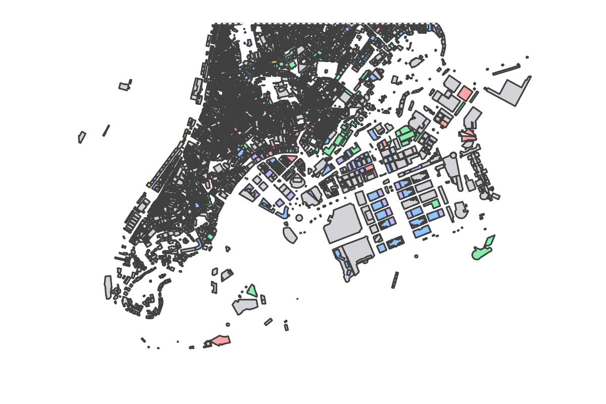 Program breakdown map