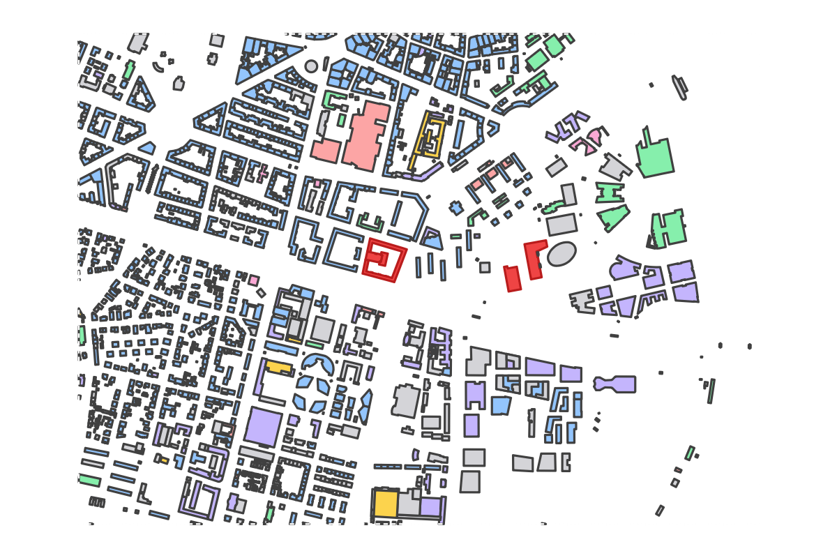 Program breakdown map