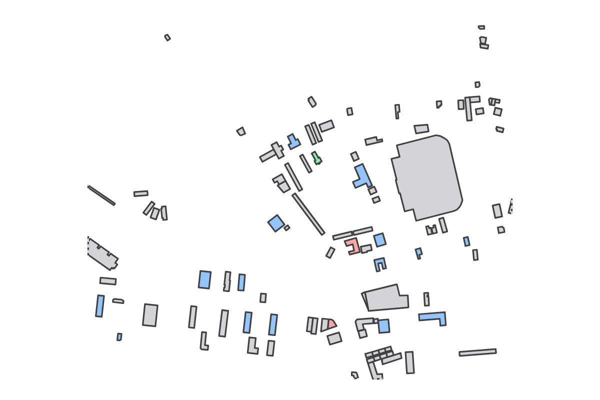 Program breakdown map
