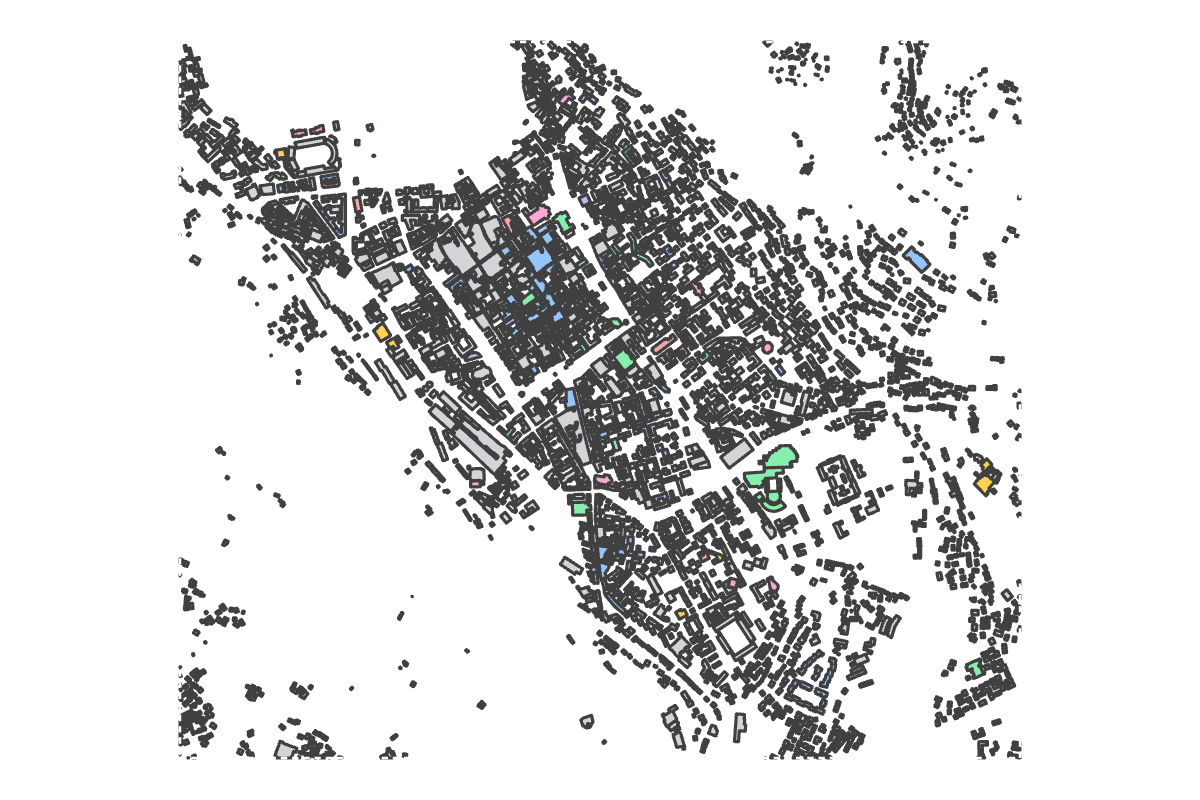 Program breakdown map