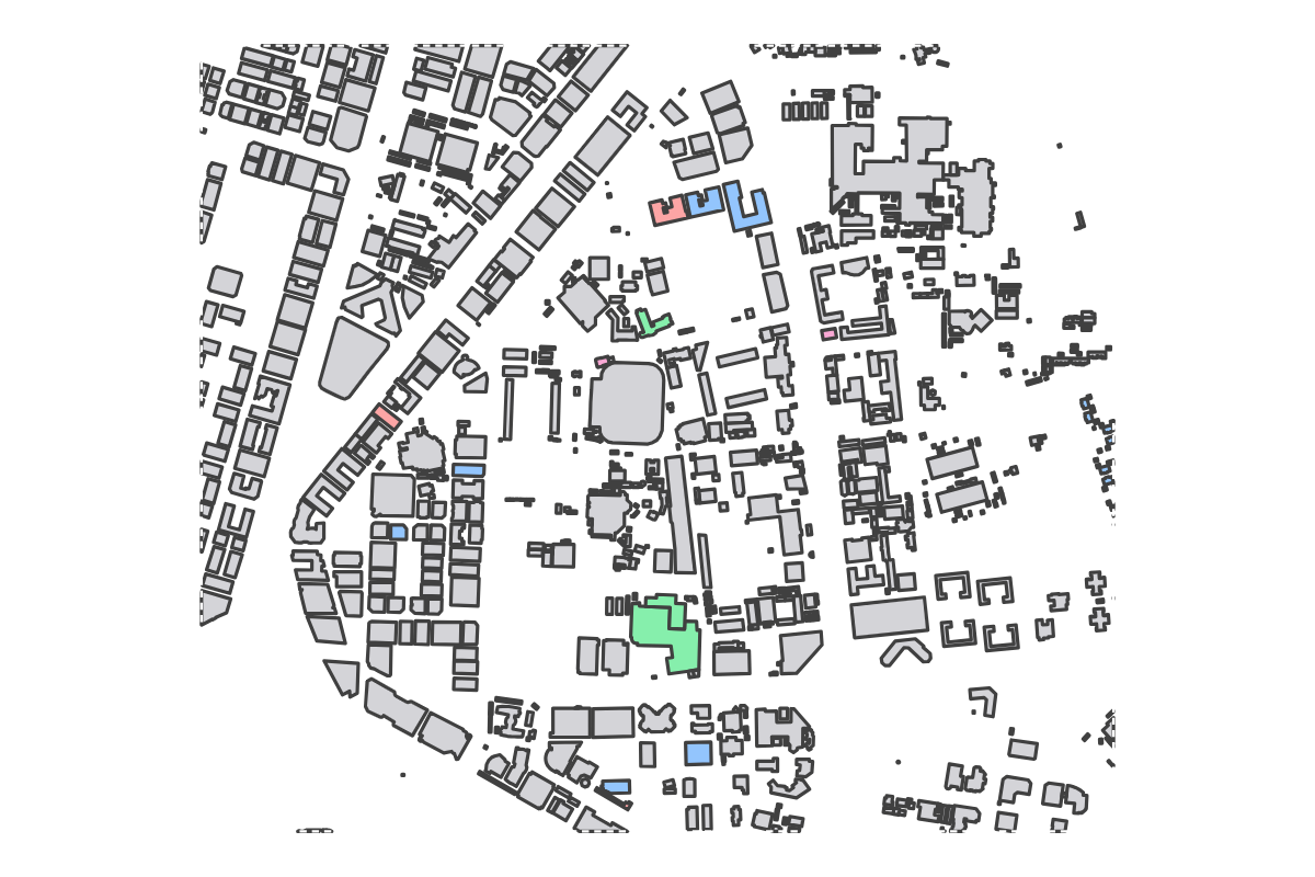 Program breakdown map