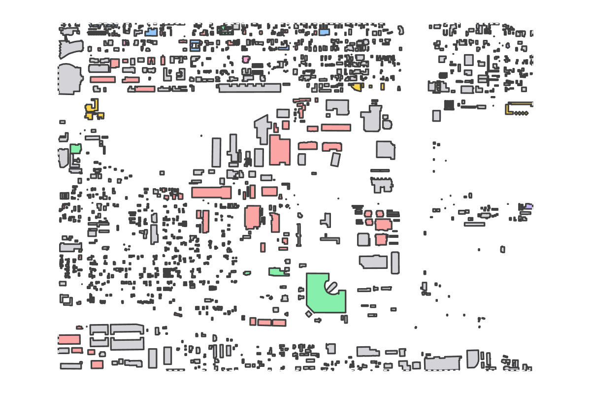 Program breakdown map