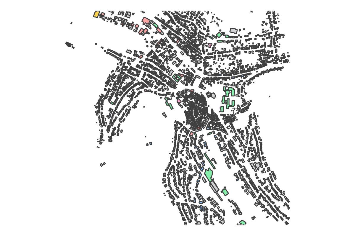 Program breakdown map