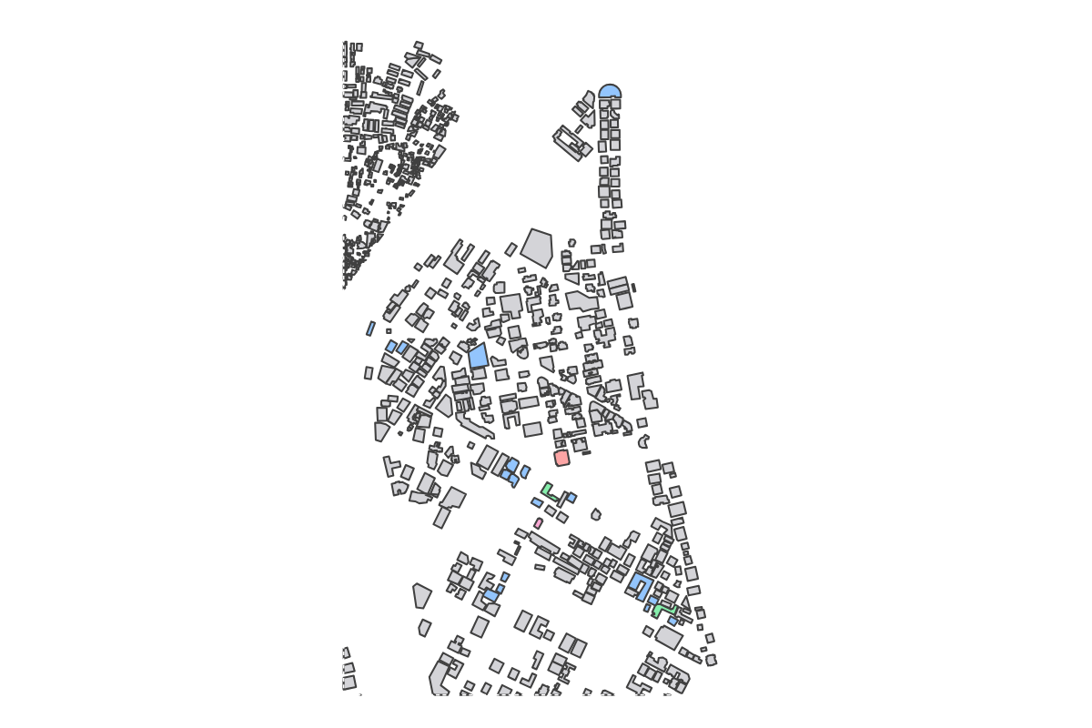 Program breakdown map