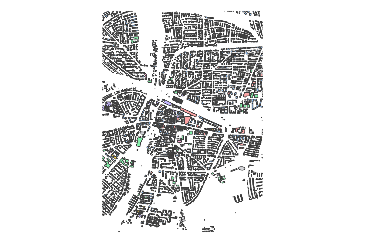 Program breakdown map