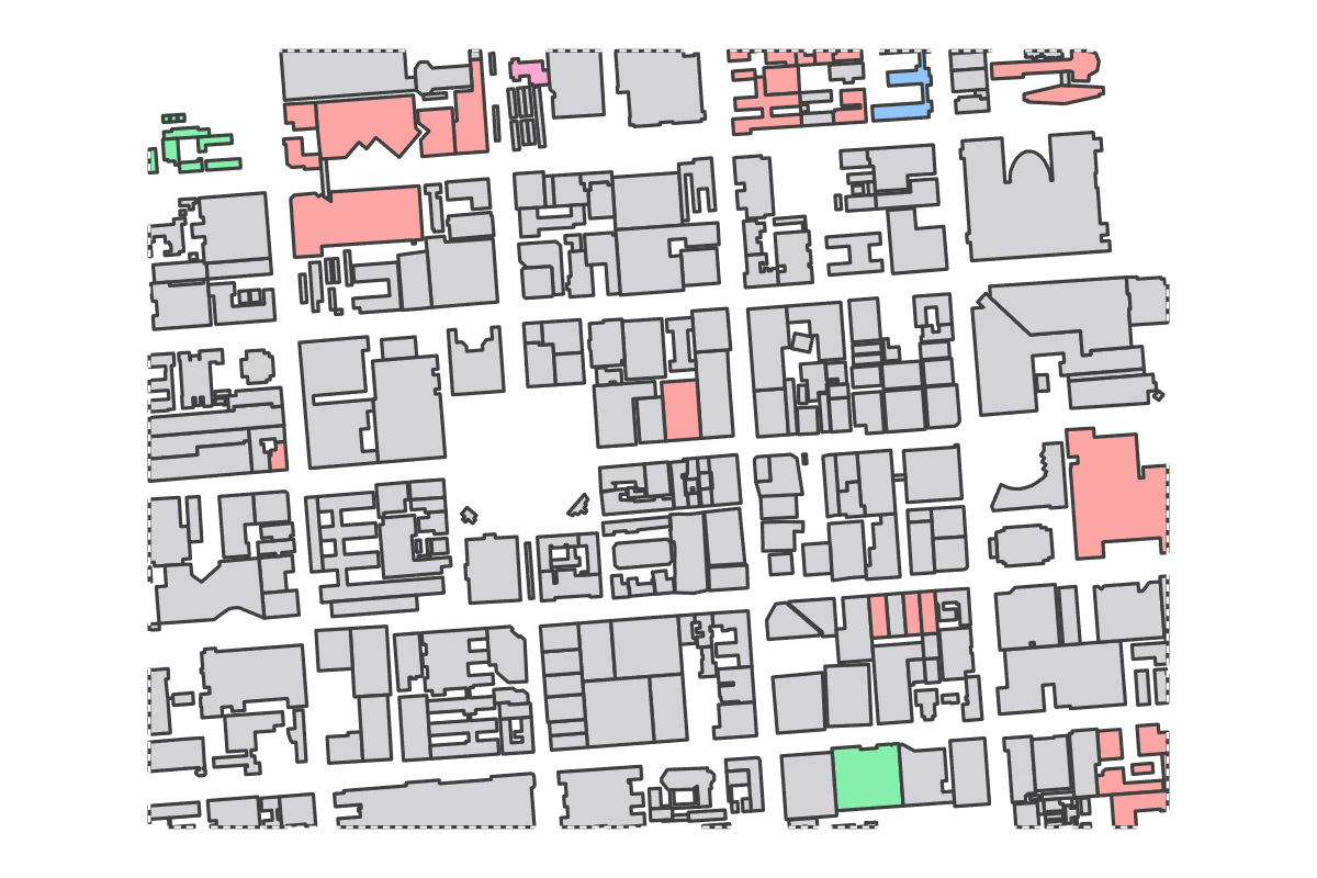 Program breakdown map
