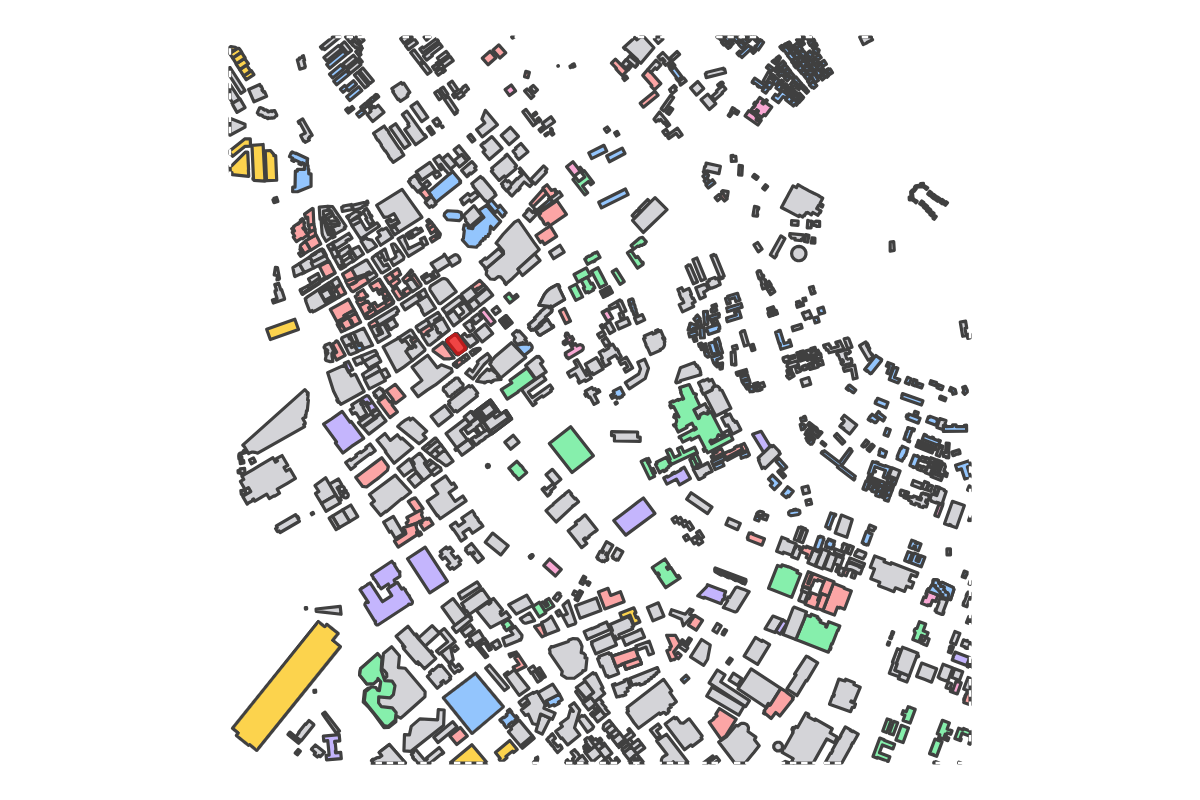 Program breakdown map
