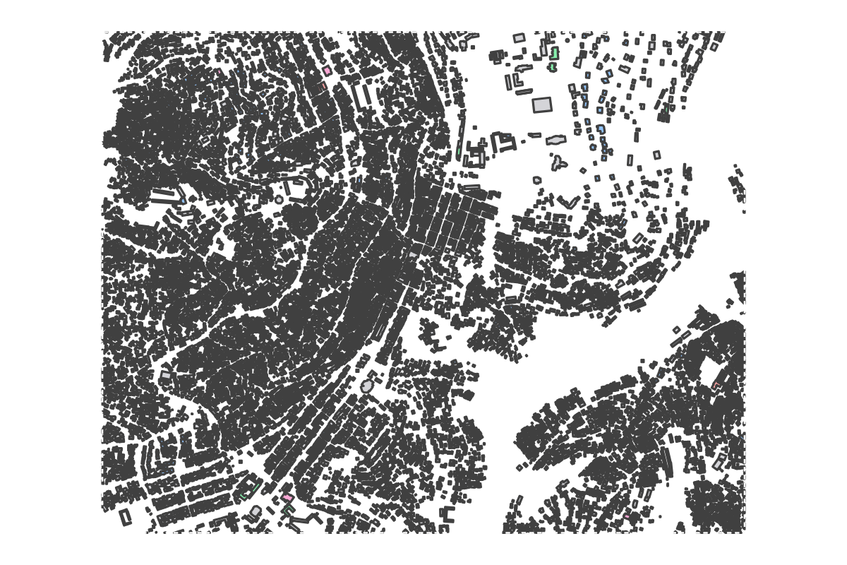 Program breakdown map