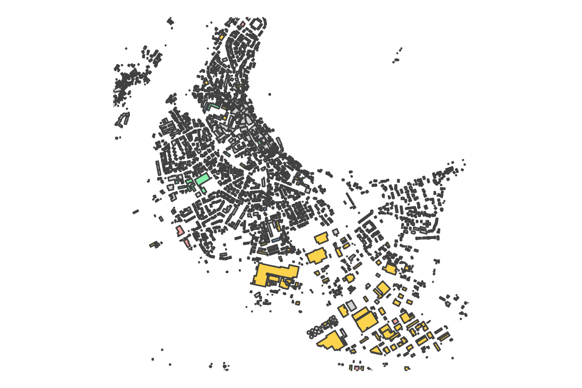 Program breakdown map