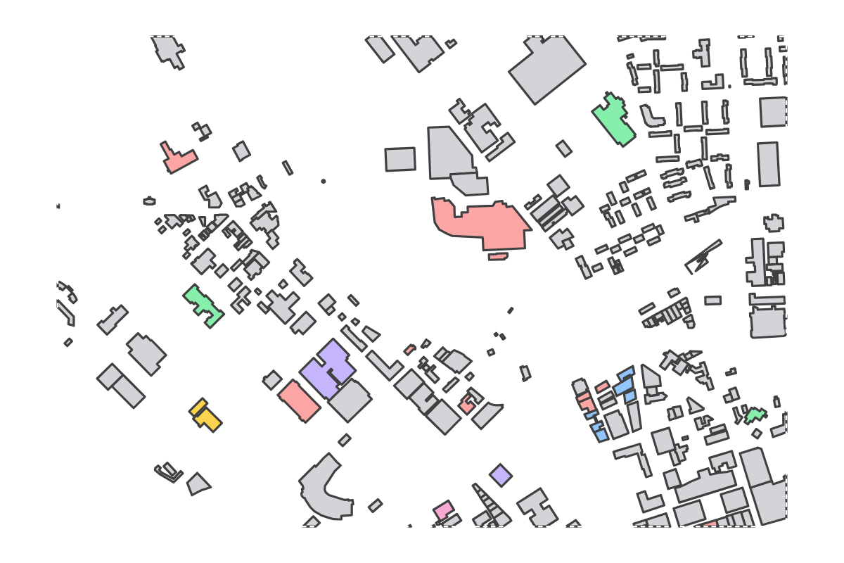 Program breakdown map