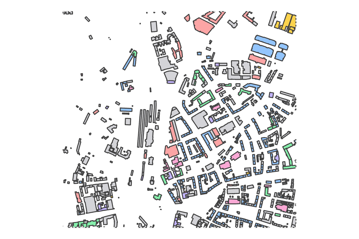 Program breakdown map