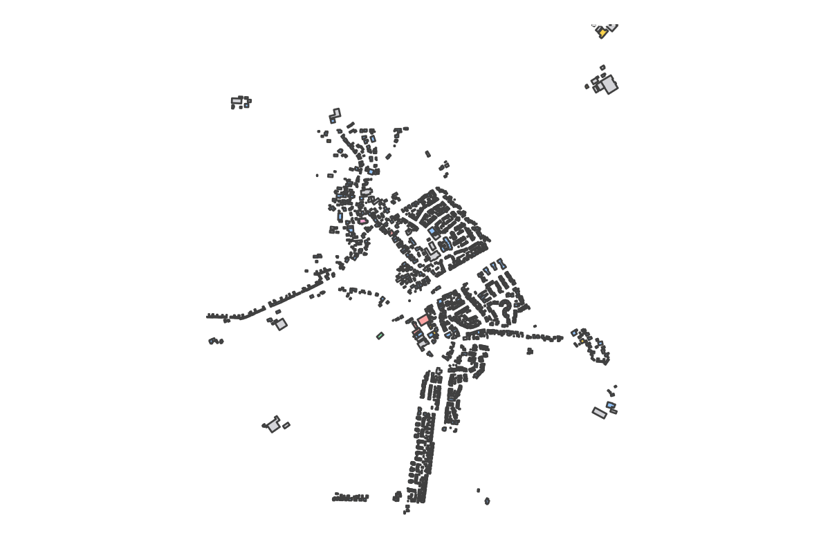 Program breakdown map