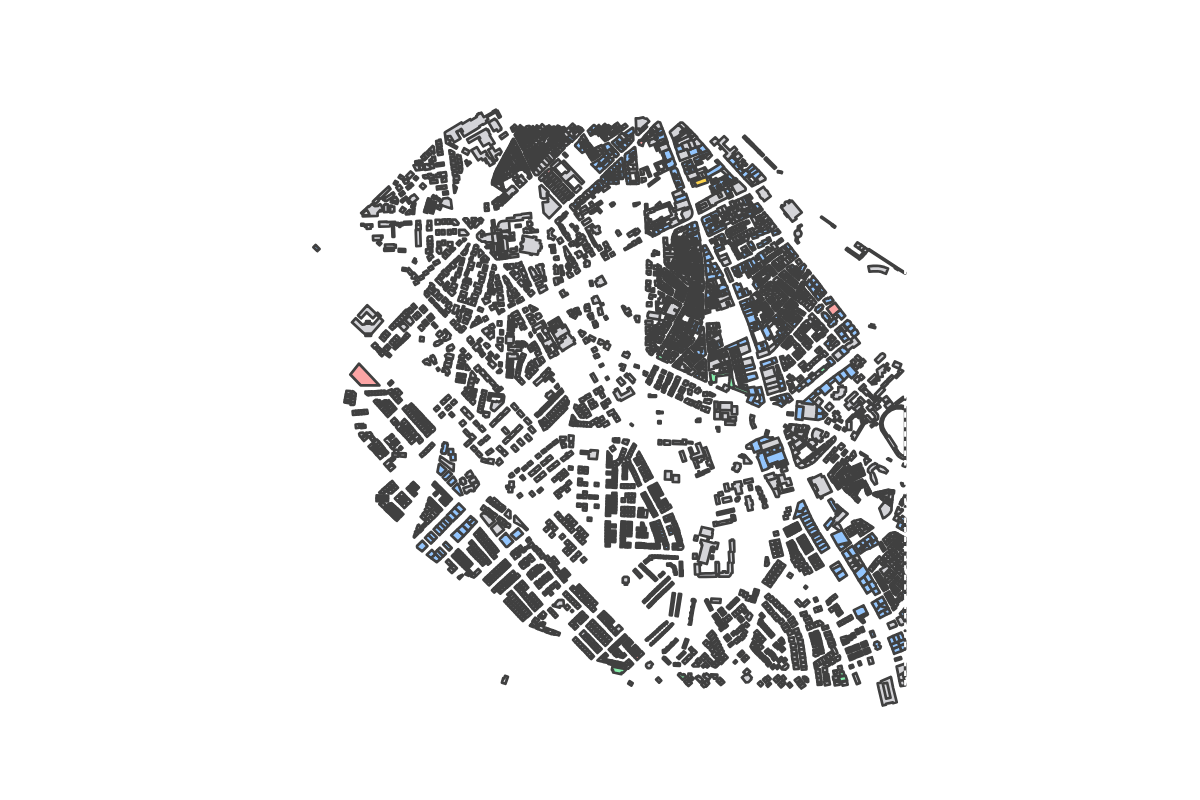 Program breakdown map