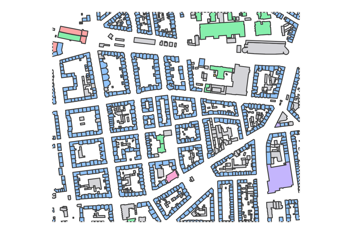 Program breakdown map