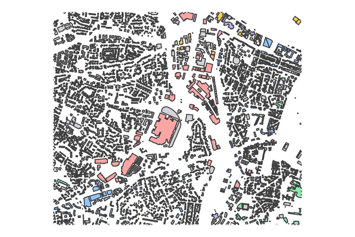 Program breakdown map