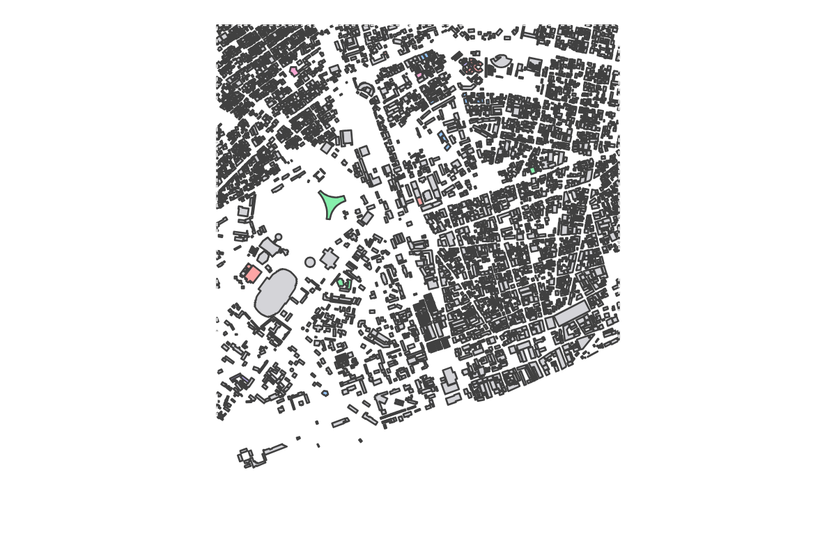 Program breakdown map