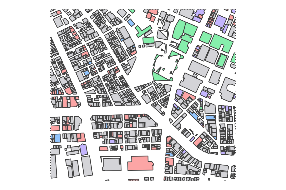 Program breakdown map