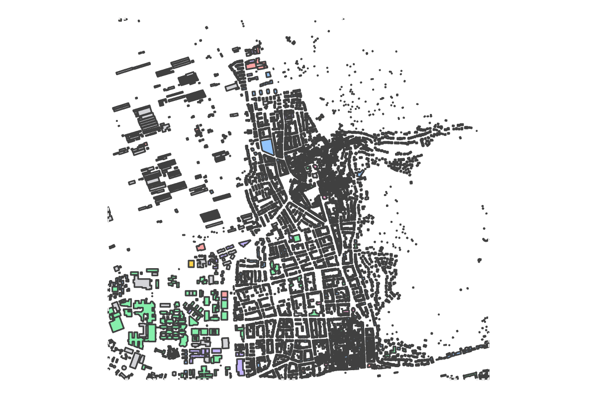 Program breakdown map