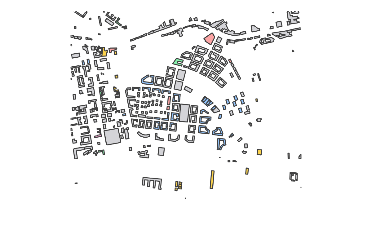 Program breakdown map