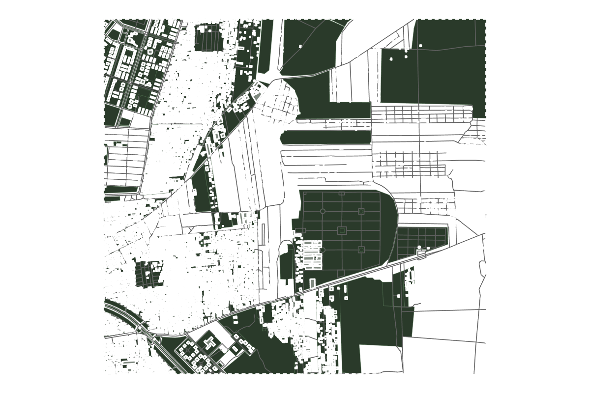 Jabal Badro district, Aleppo - Free site DWG and analysis