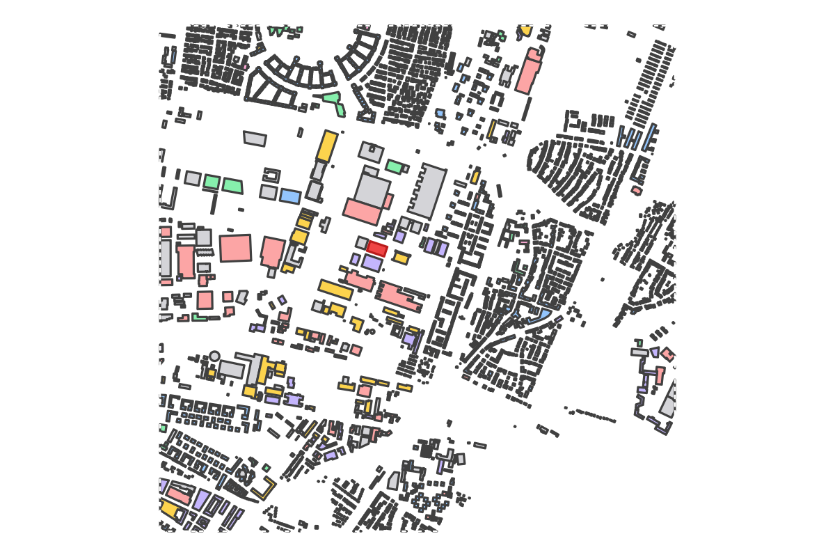 Program breakdown map