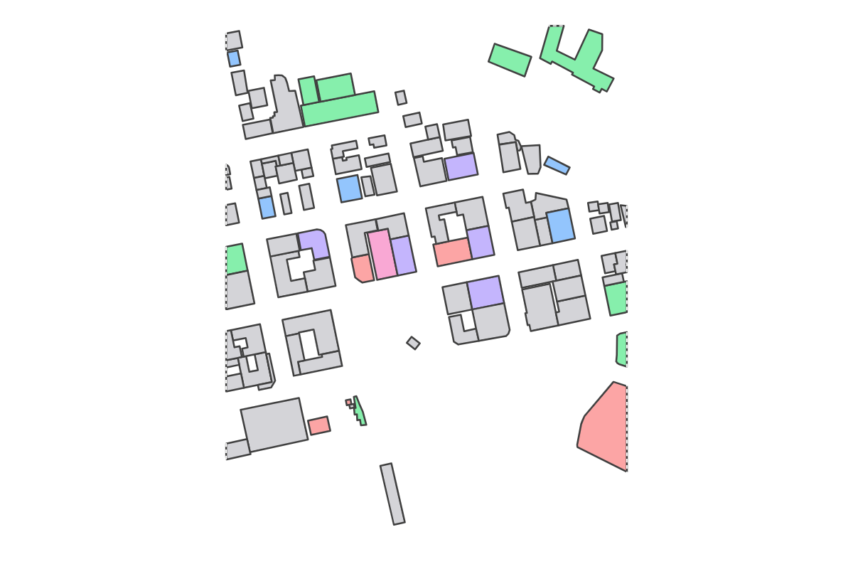 Program breakdown map