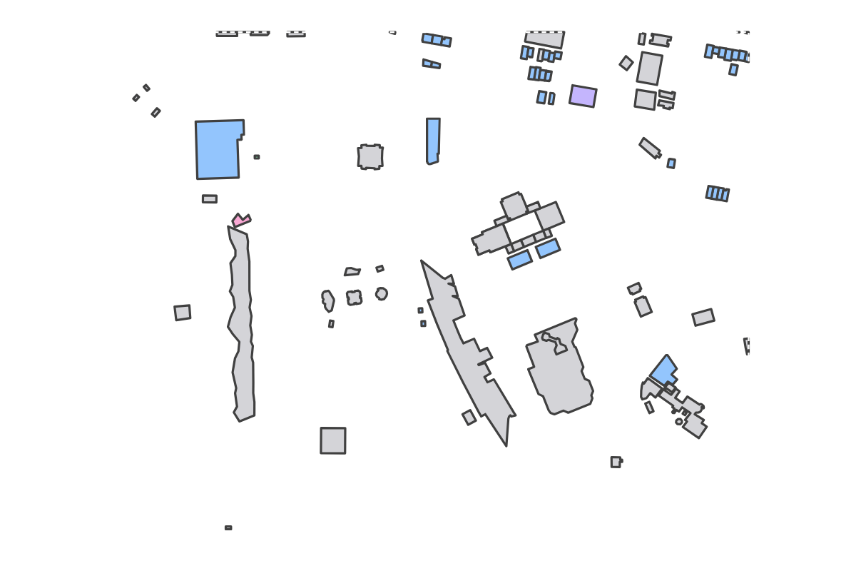 Program breakdown map