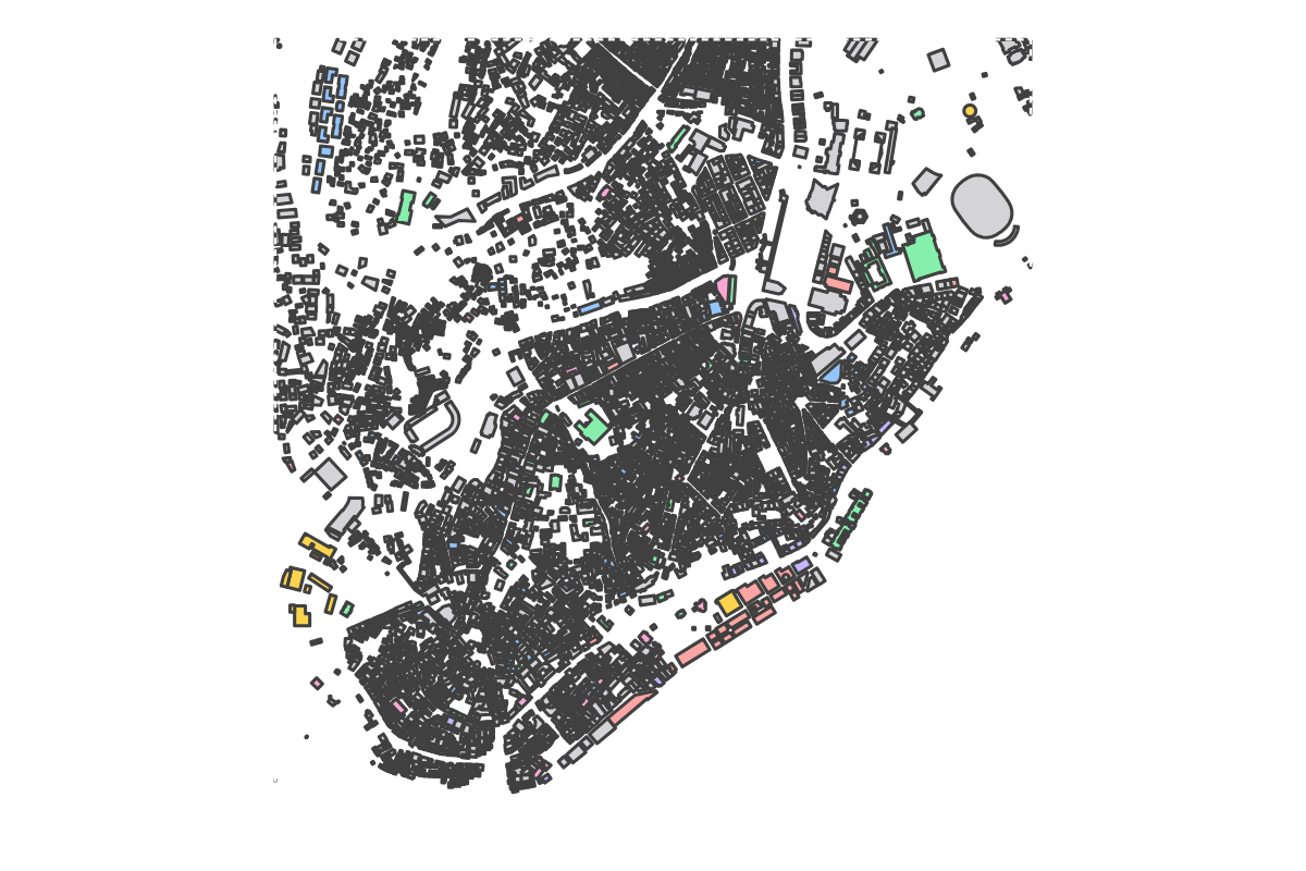 Program breakdown map