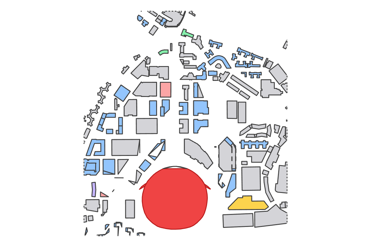 Program breakdown map