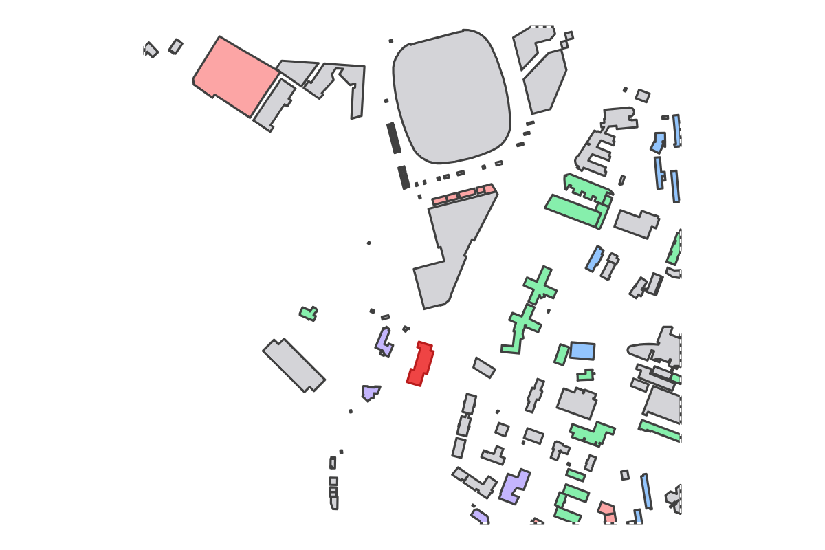 Program breakdown map