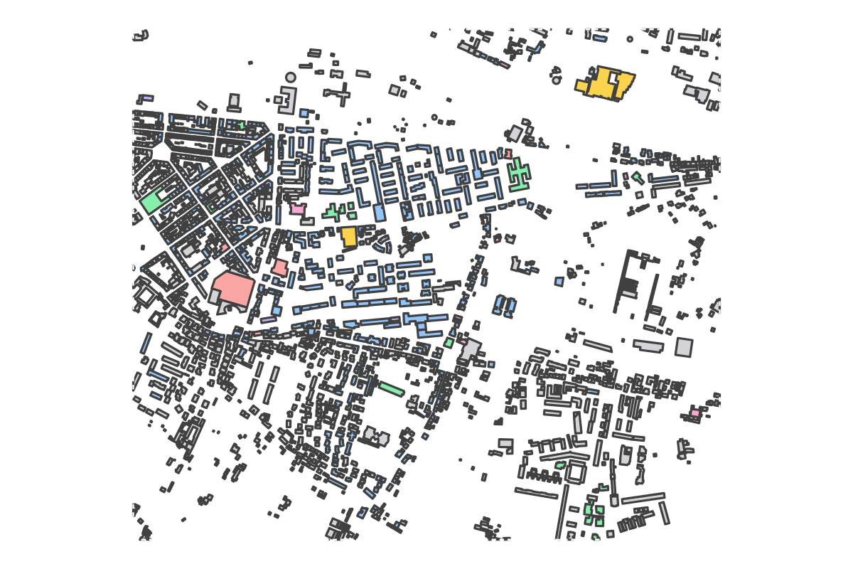 Program breakdown map